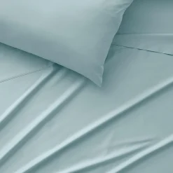 York 375 TC Cotton Sateen Sheet Set - White