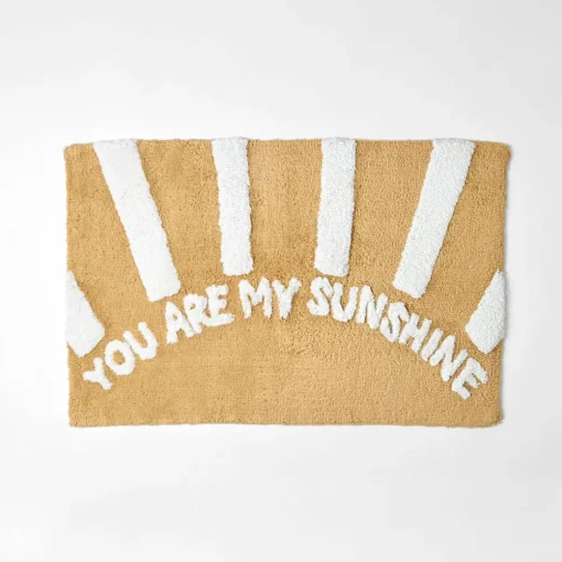 You Are My Sunshine Bath Mat